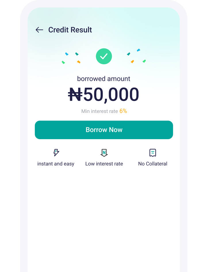 Step 2: Get loan amount
